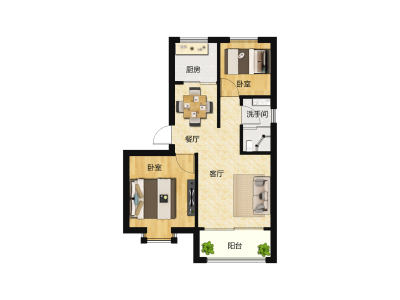 2室2厅1卫 住宅 在售