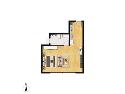 1室1厅1卫 写字楼 在售