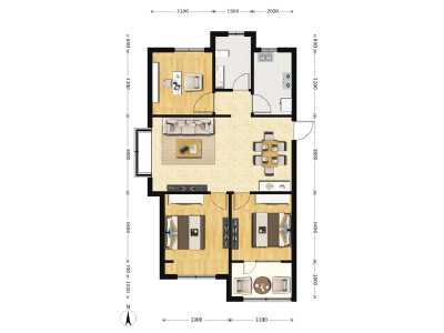 3室2厅1卫 住宅 在售