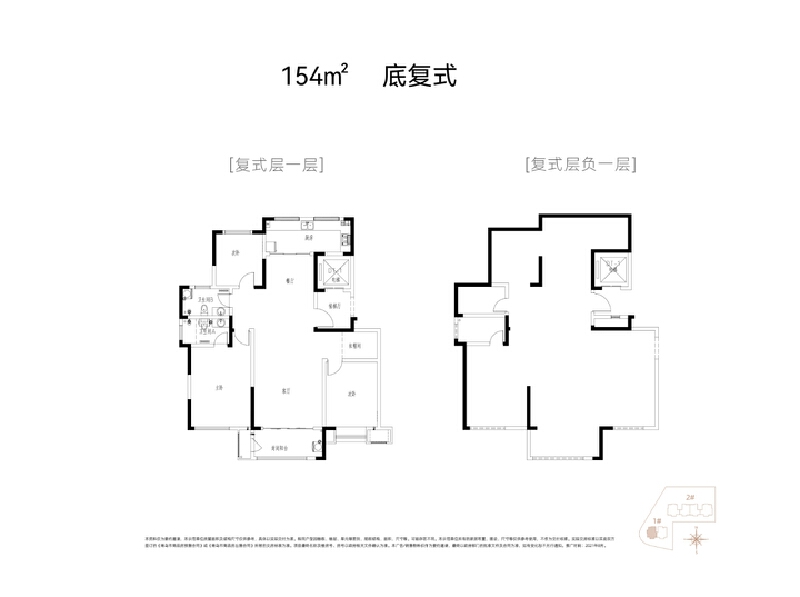 3室2厅2卫 住宅 售罄户型图