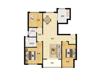 3室2厅2卫 住宅 在售