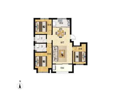 3室2厅2卫 住宅 售罄