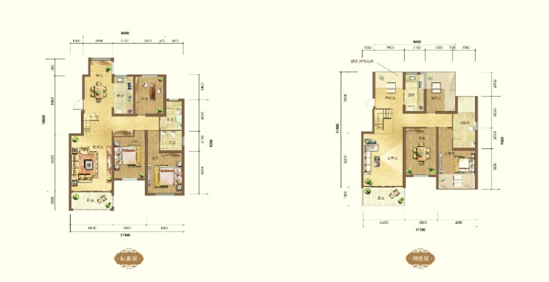 6室3厅3卫 住宅 售罄户型图