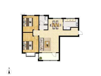 2室2厅1卫 住宅 售罄