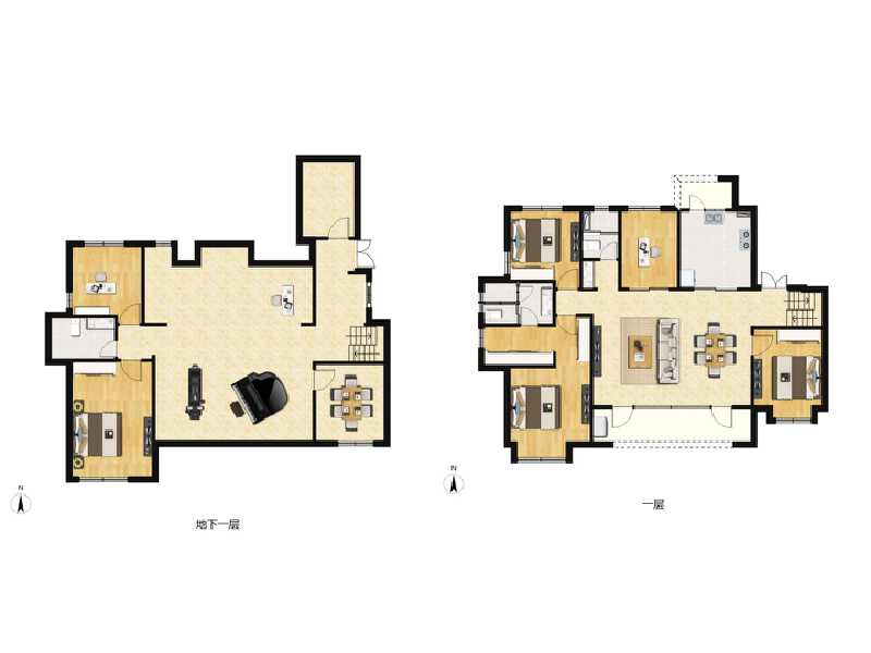 4室2厅2卫 住宅 售罄户型图