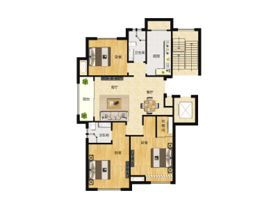 3室2厅2卫 住宅 售罄