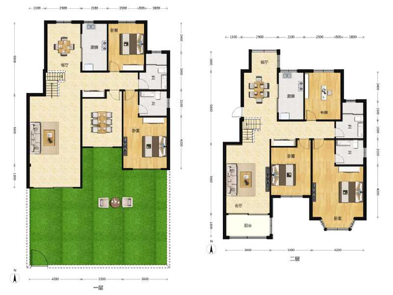 6室4厅4卫 住宅 售罄户型图