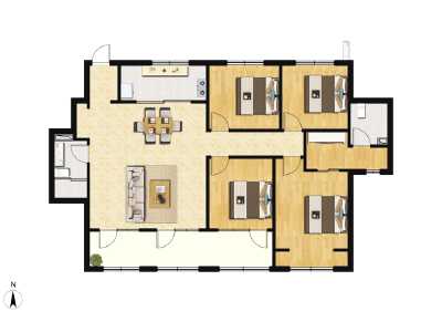 4室2厅2卫 别墅 在售