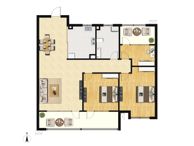 3室2厅1卫 住宅 在售