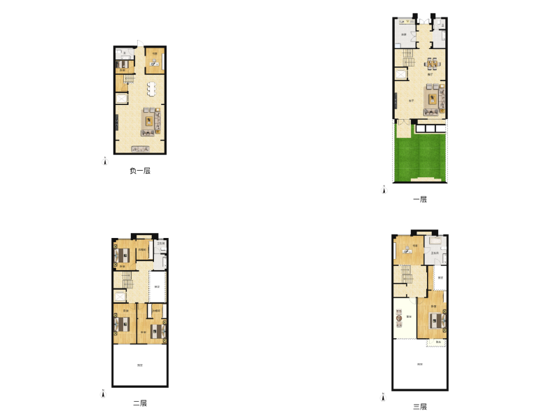 5室2厅4卫 别墅 售罄户型图
