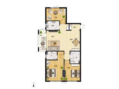 3室2厅2卫 住宅 在售