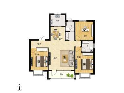 3室2厅2卫 住宅 在售