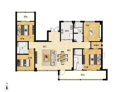 4室2厅3卫 商业类 在售