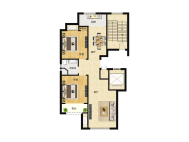 2室2厅1卫 住宅 售罄