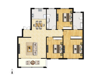 3室2厅2卫 住宅 售罄
