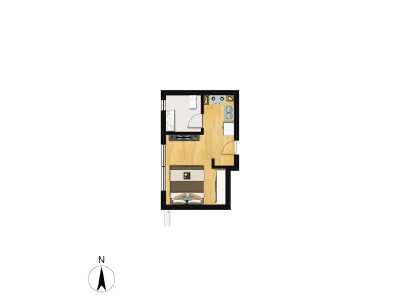 1室1厅1卫 写字楼 在售