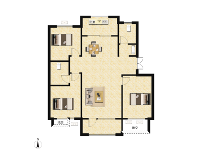 3室2厅2卫 住宅 售罄