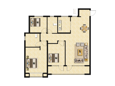 3室2厅2卫 住宅 售罄