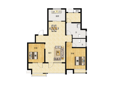 2室2厅2卫 住宅 在售