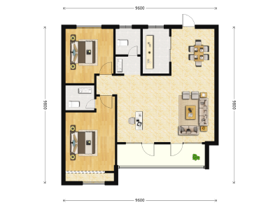 3室2厅1卫 住宅 在售