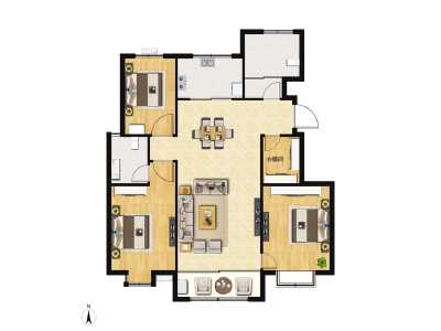 3室2厅2卫 住宅 售罄