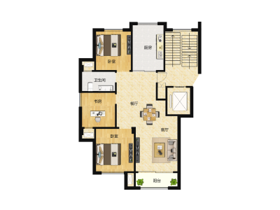 2室2厅1卫 住宅 售罄