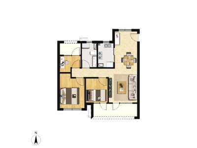 3室2厅1卫 住宅 在售