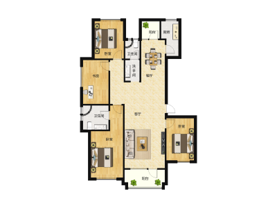 4室2厅2卫 住宅 在售