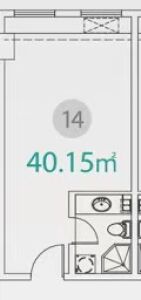 1室1厅1卫 商业类 售罄