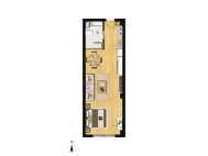 1室1厅1卫 写字楼 在售