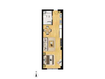 1室1厅1卫 写字楼 在售