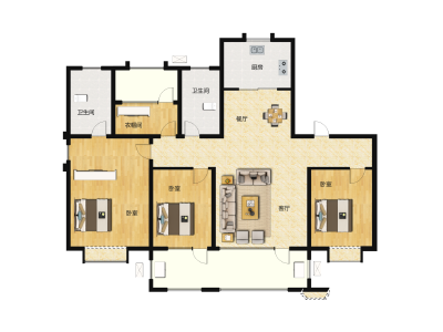 4室2厅2卫 住宅 售罄