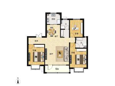 3室2厅2卫 住宅 在售