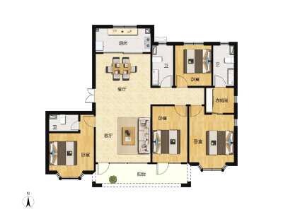 4室2厅3卫 住宅 售罄