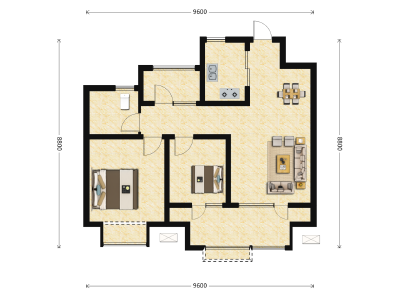 2室2厅1卫 住宅 在售