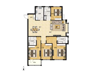 4室2厅2卫 住宅 在售