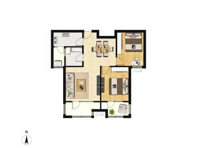 2室2厅1卫 住宅 在售