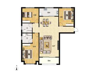 3室2厅2卫 住宅 在售