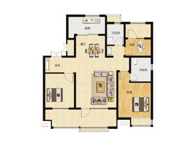 3室2厅2卫 住宅 在售
