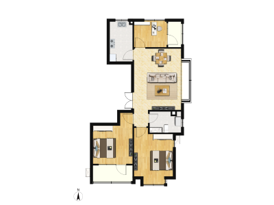 3室2厅1卫 住宅 在售