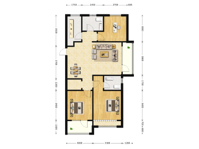 3室2厅1卫 住宅 在售