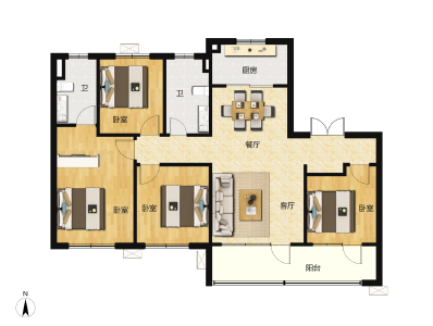 4室2厅2卫 住宅 在售