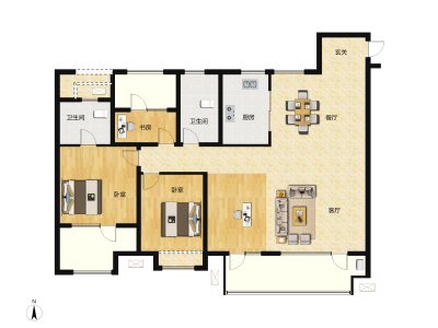 3室2厅3卫 住宅 在售