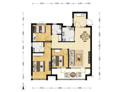 3室2厅2卫 住宅 在售