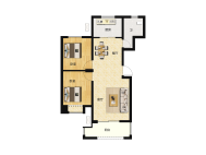 2室2厅1卫 住宅 售罄