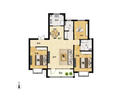 3室2厅2卫 住宅 在售