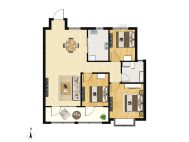 3室2厅1卫 住宅 在售