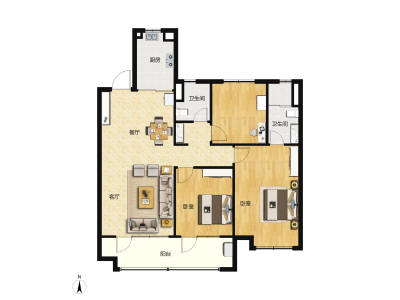 3室2厅2卫 住宅 售罄