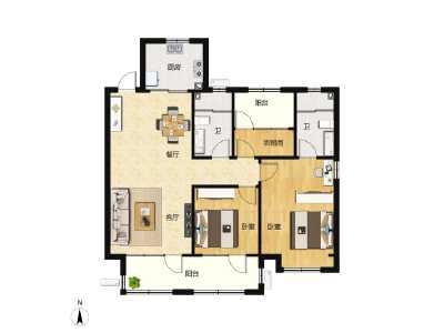 3室2厅2卫 住宅 在售