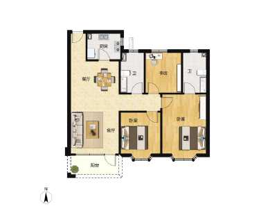 3室2厅2卫 住宅 在售